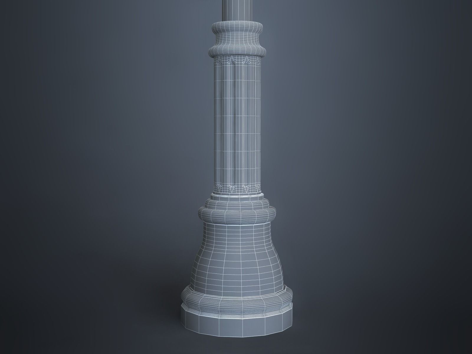 Street Lamp AEL Contempo Free 3D model_3