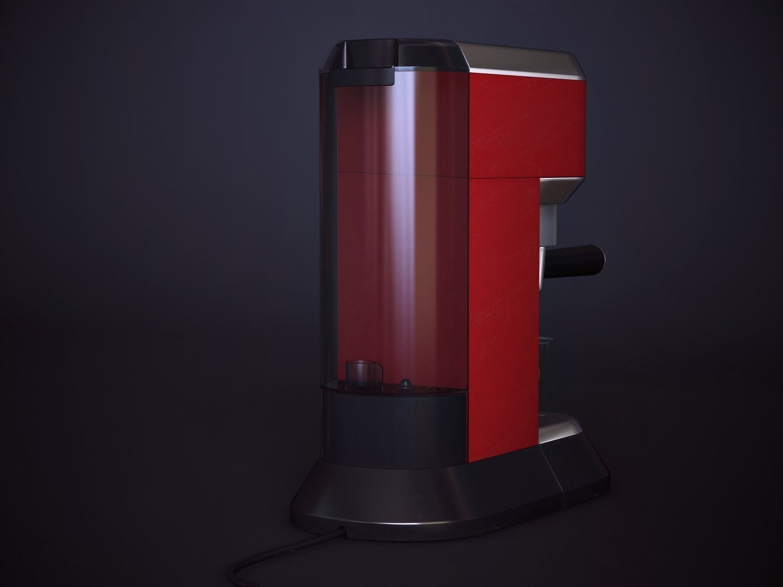 Coffee-machine Delonghi EC 680 3D model_1