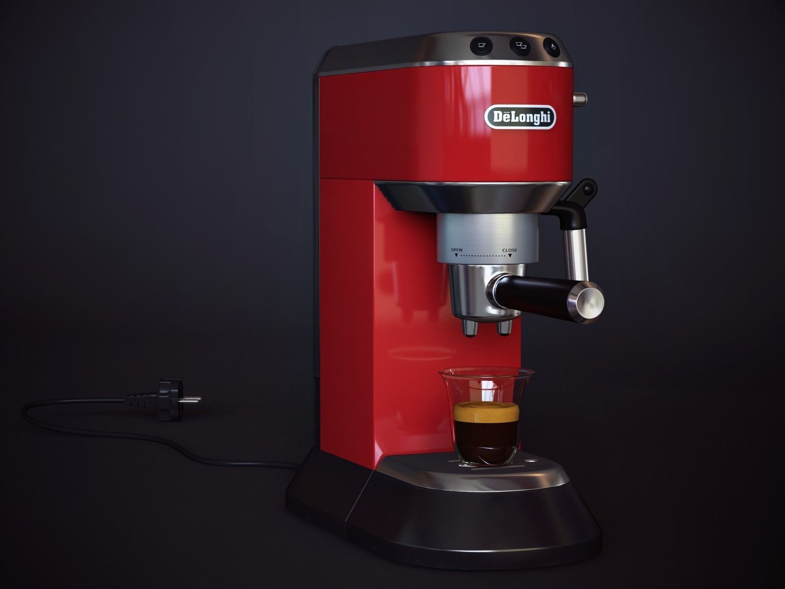 Coffee-machine Delonghi EC 680 3D model_2