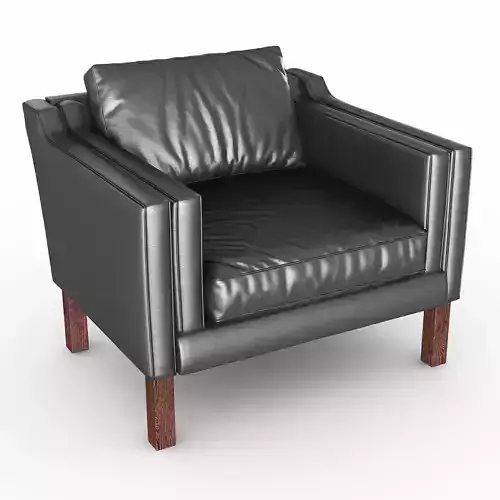 Armchair Mogensen 3D model