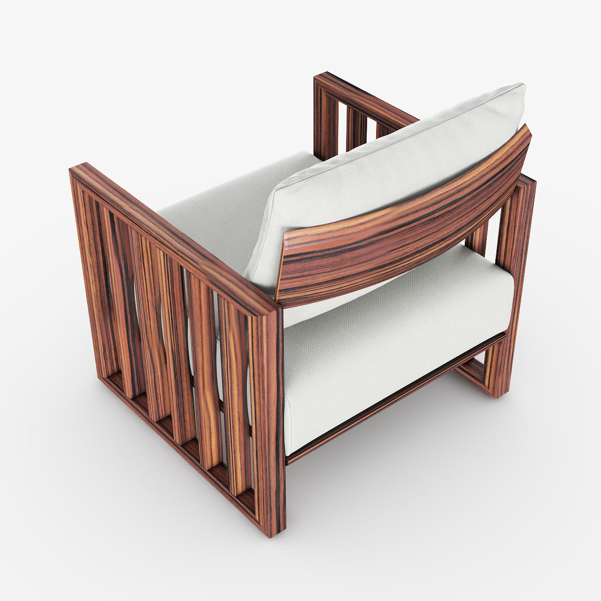 Armchair Bolerina 3D model_2