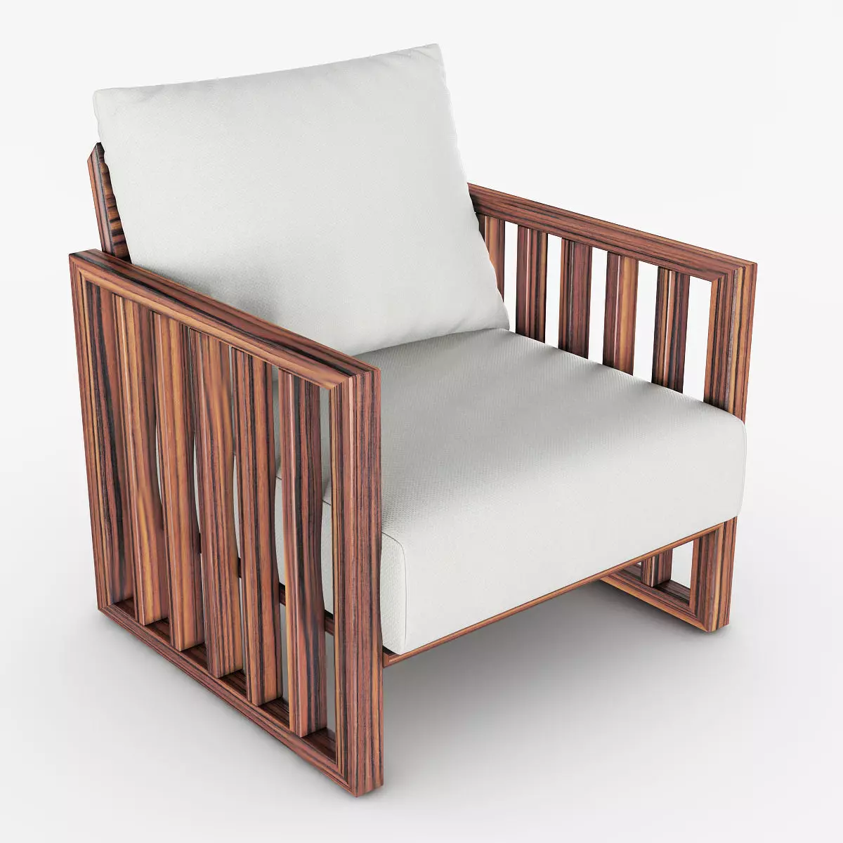 Armchair Bolerina 3D model_0