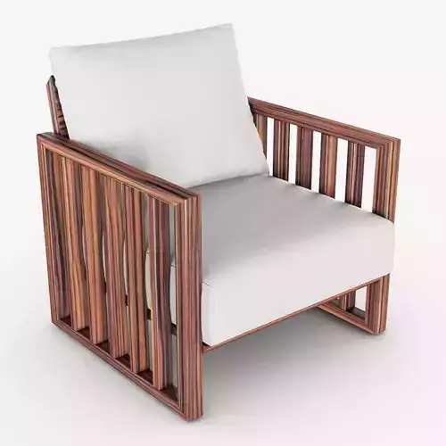 Armchair Bolerina 3D model
