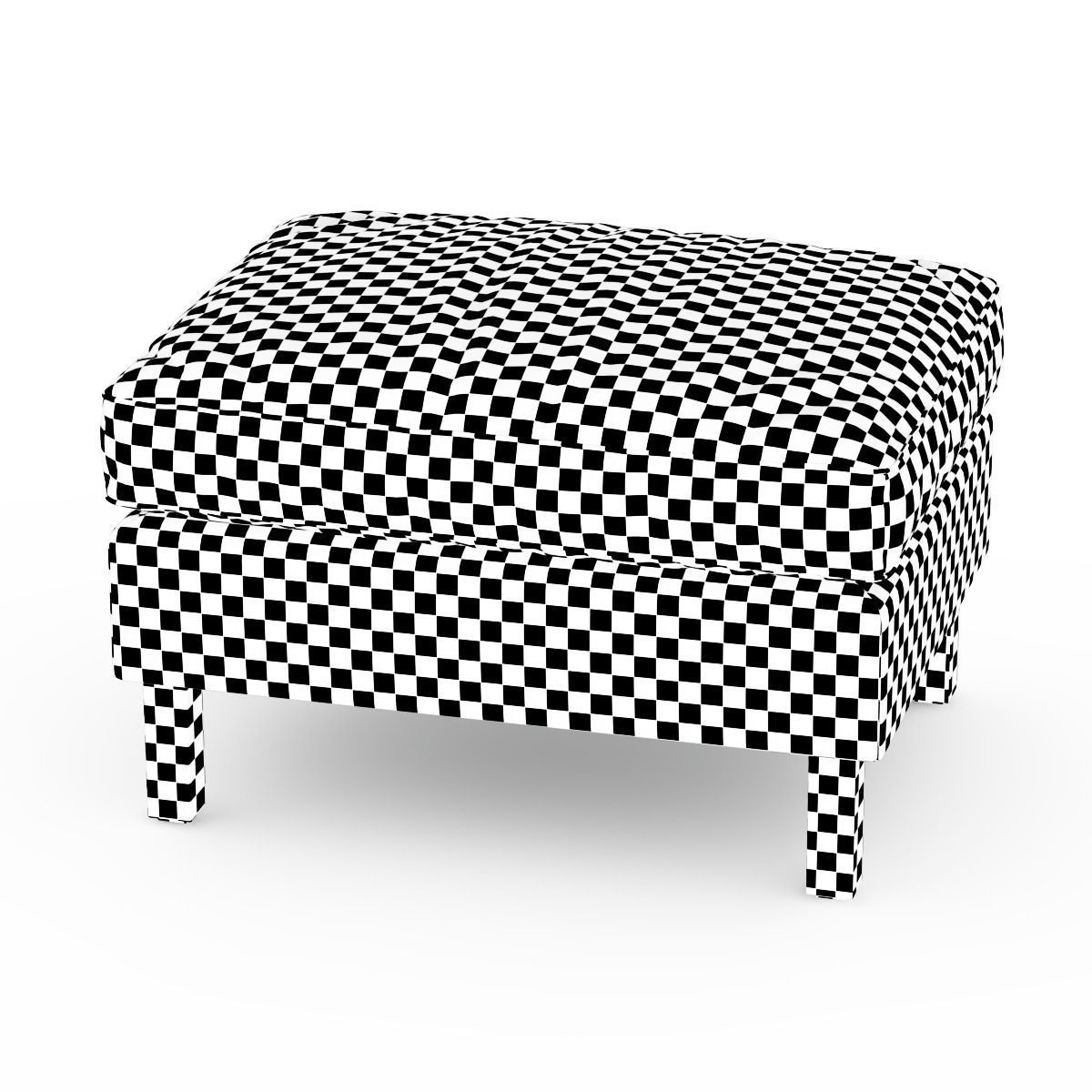 Pouf Mogensen 3D model_3