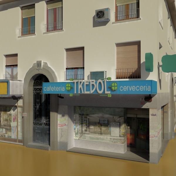 Building apartment 3D model_9