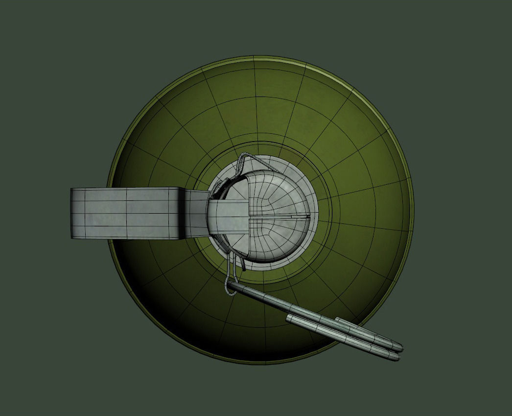 RGD 5 Frag grenade 3D model_8