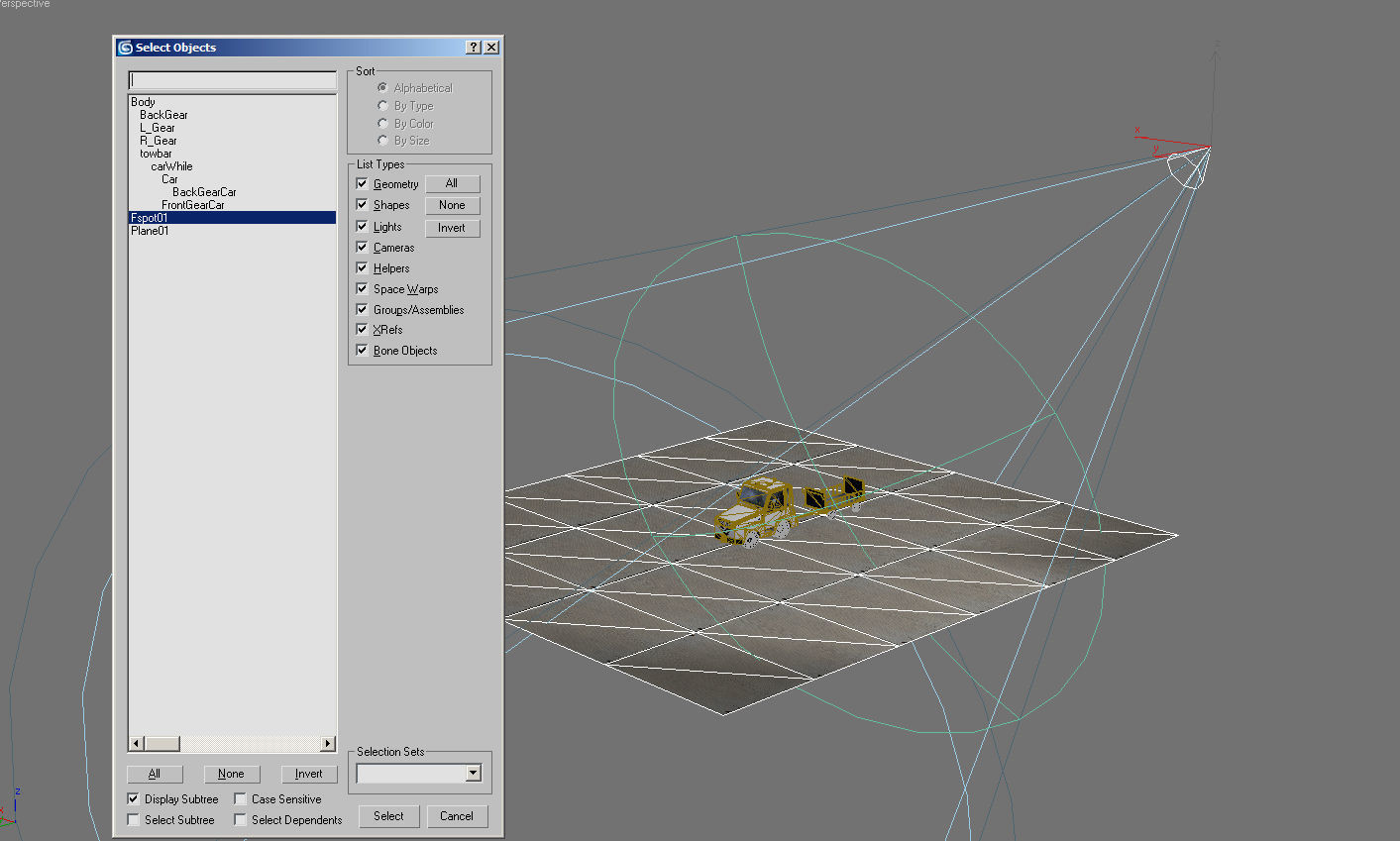 Mulag Comet 6 Towing tractor Low-poly 3D model_8