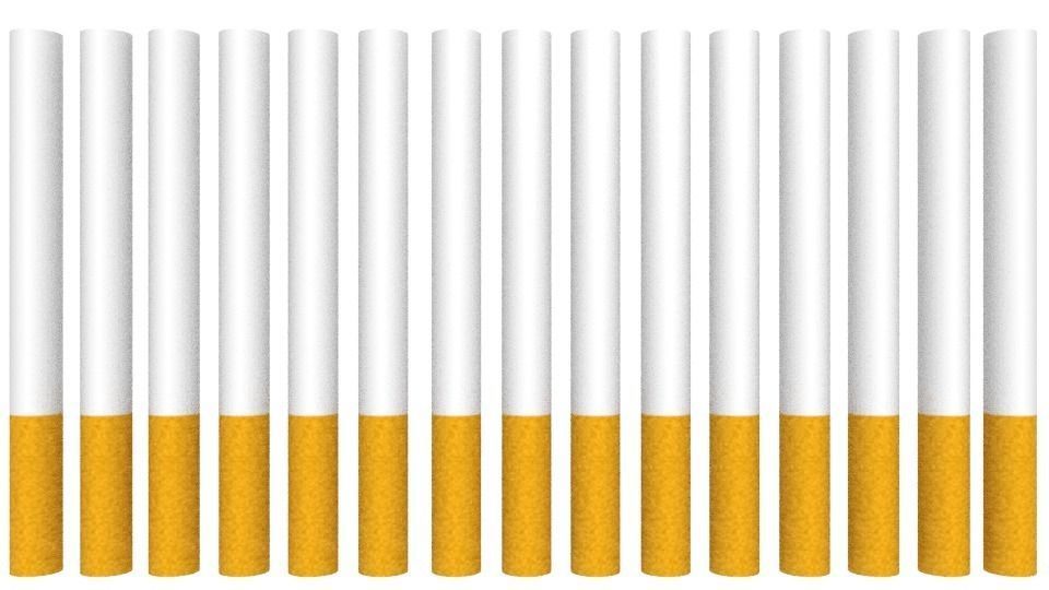 Cigarette cigarettes 3D model_0