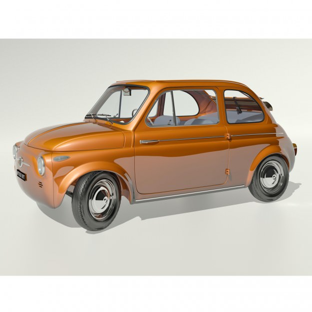 Fiat 500 Nuova 1958 3D model_9