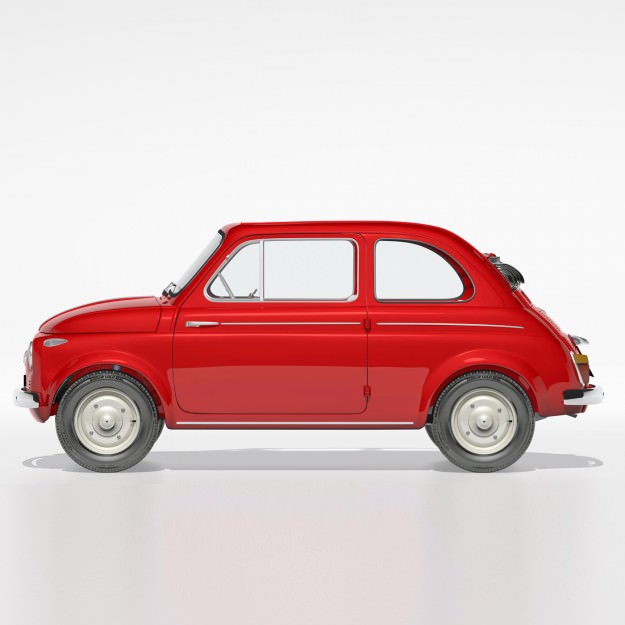 Fiat 500 Nuova 1958 3D model_4