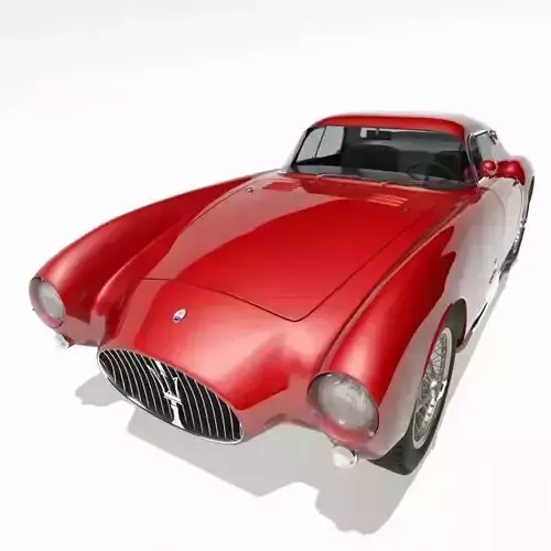 1953 Maserati A6 GCS 53 Pininfarina Berlinetta 3D model