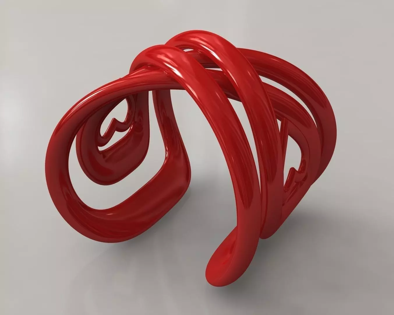 Infinite Love Bracelet Free 3D print model_0