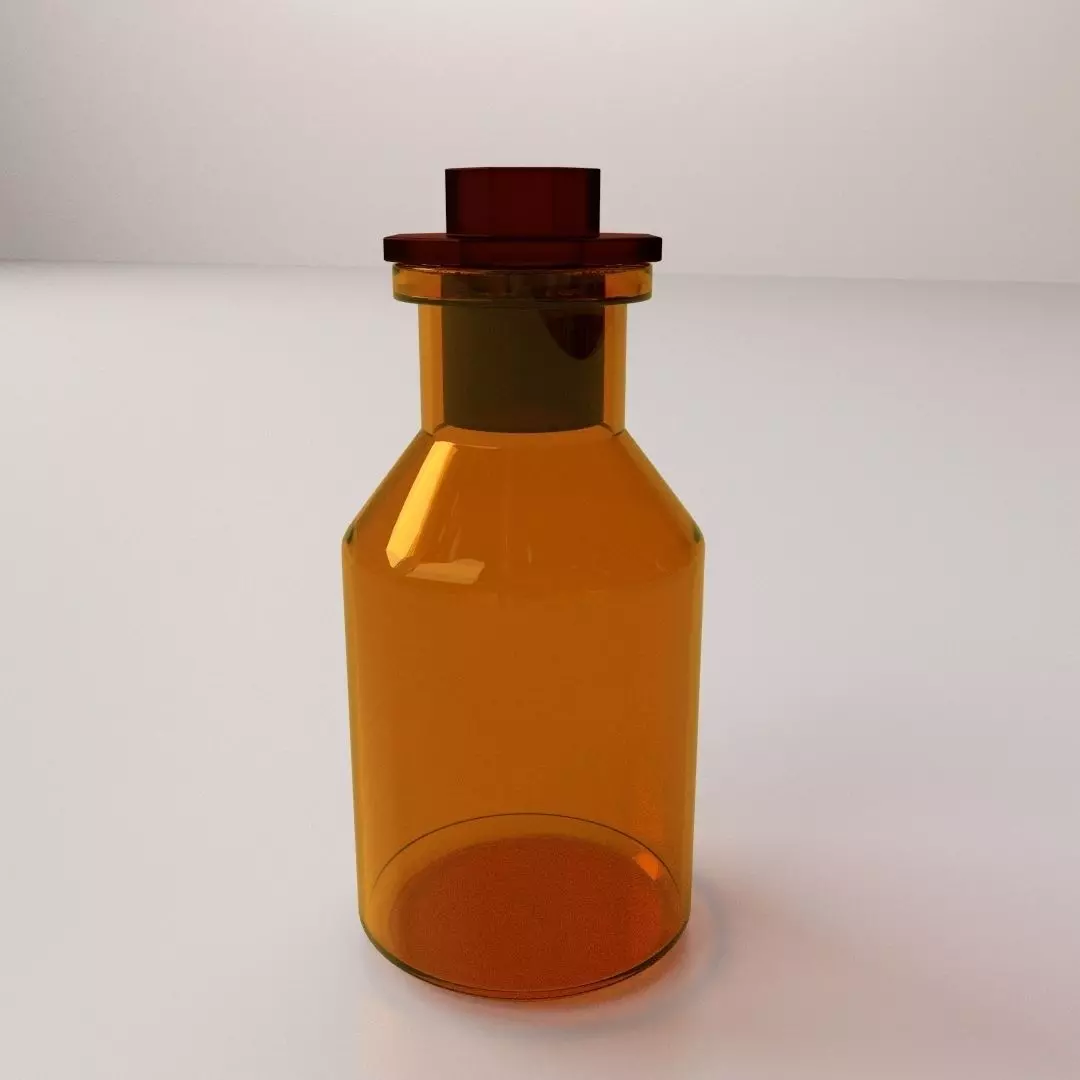 Reagent Bottle 3D model