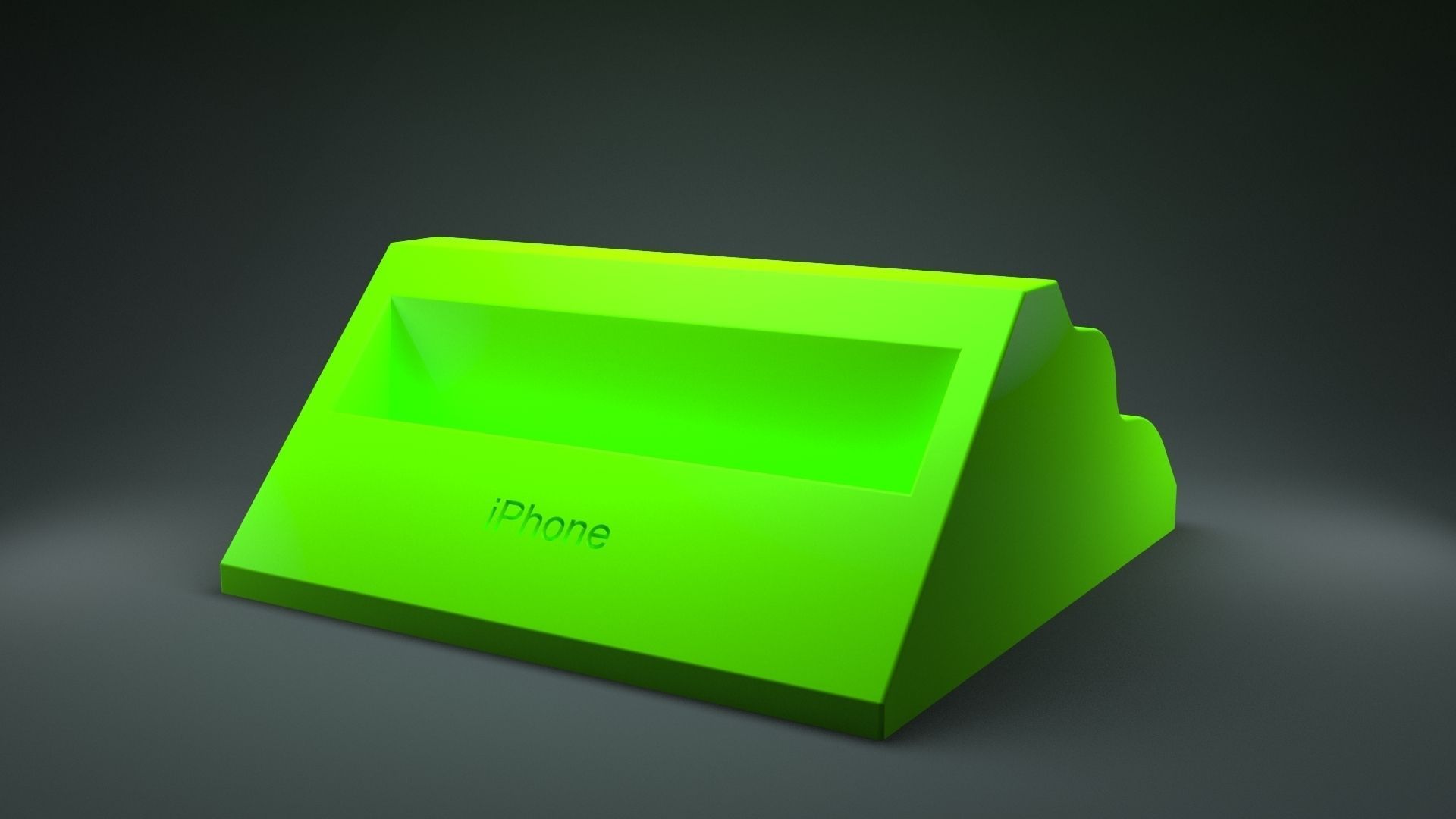 Stand for iPhone  3D print model_5