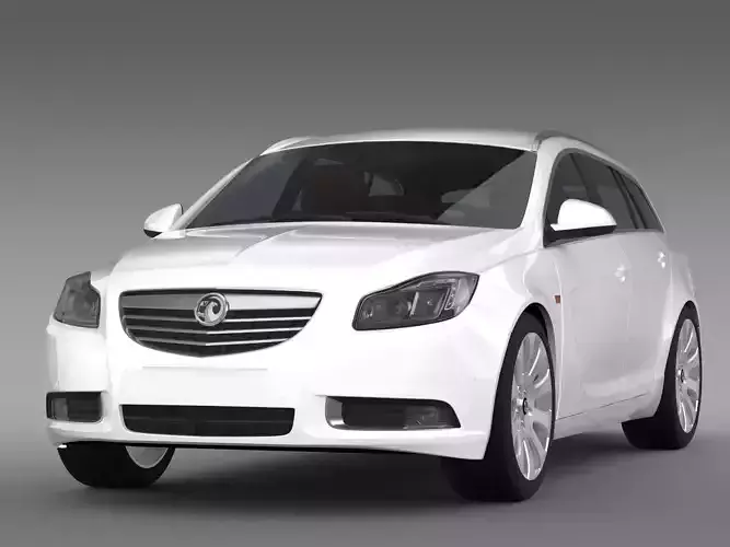 Vauxhall Insignia 4x4 Sports Tourer 2013 3D model