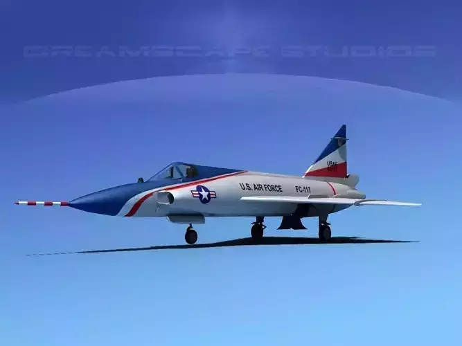 Convair F-102 Delta Dagger V06 USAF