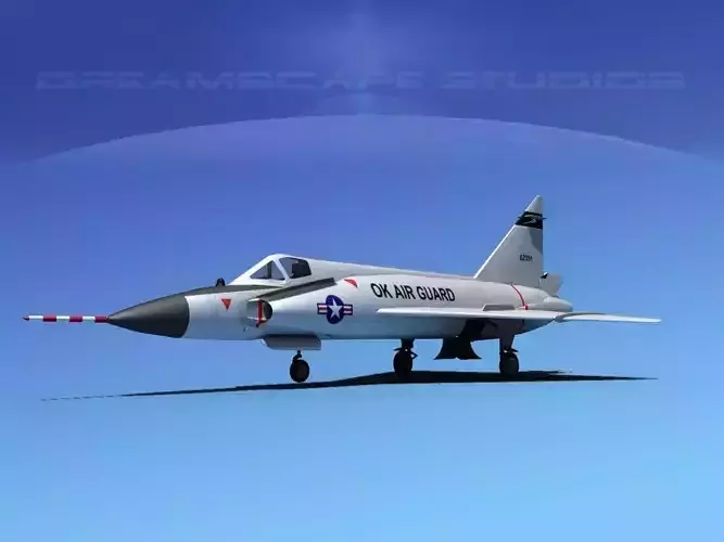 Convair F-102 Delta Dagger V07 USAF