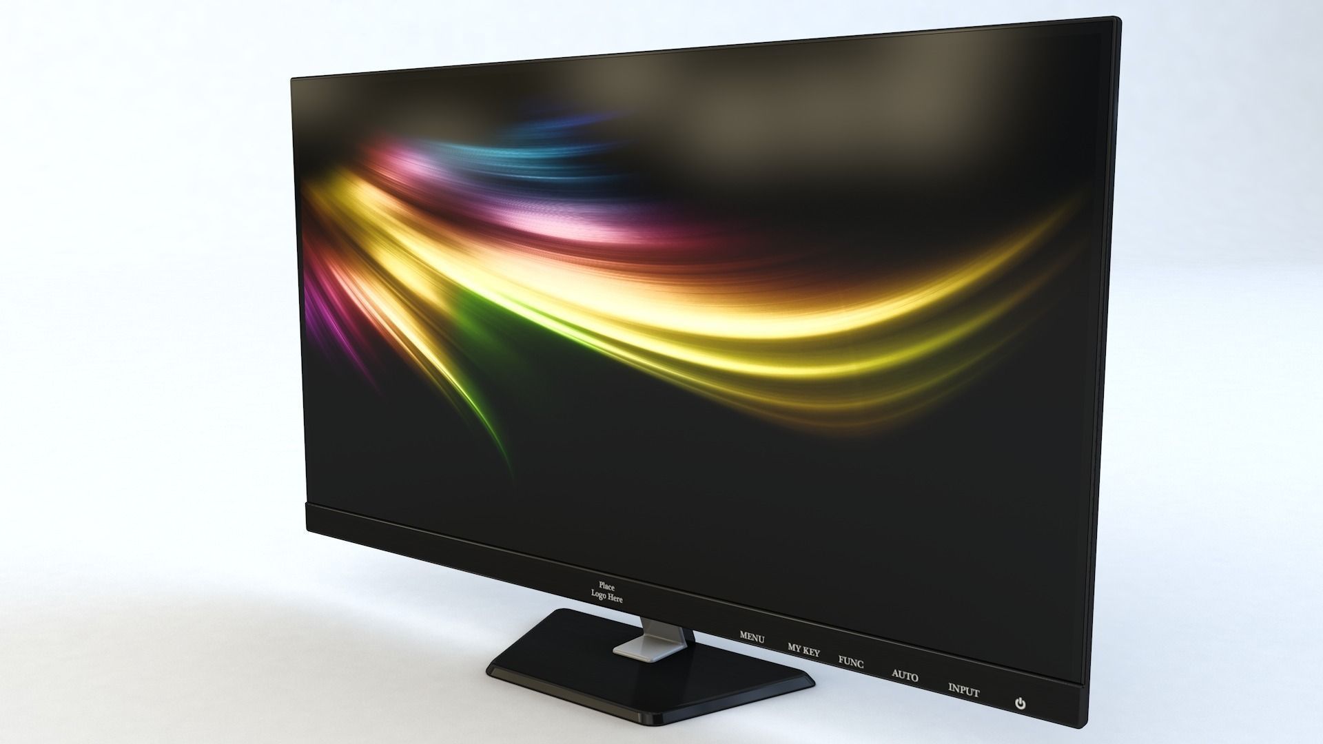 PC Monitor 3D model_0