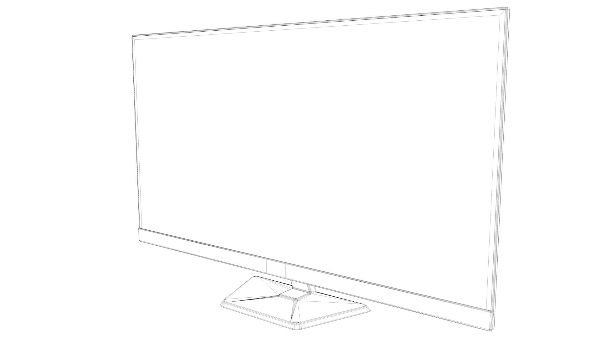 PC Monitor 3D model_1