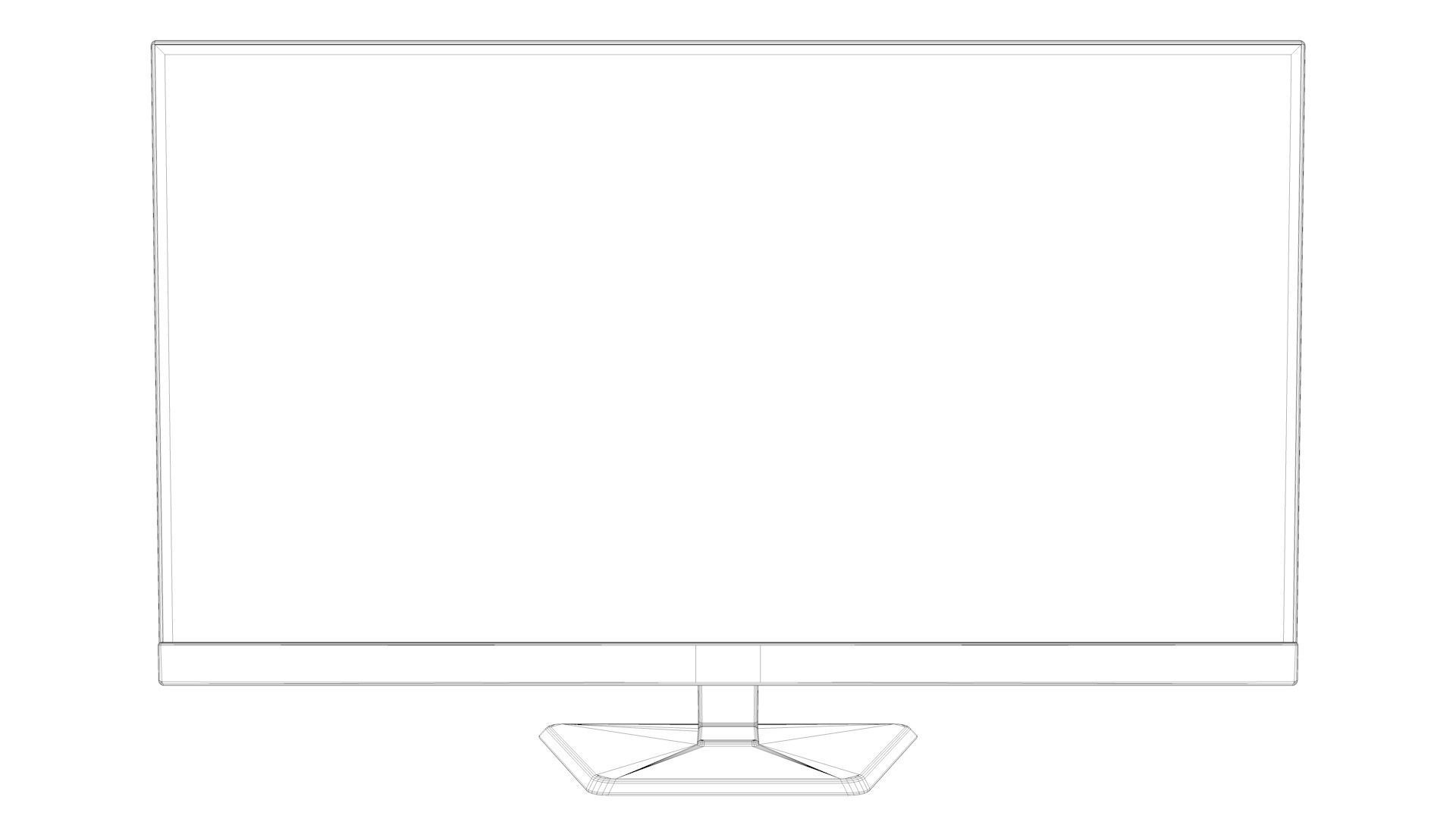 PC Monitor 3D model_3