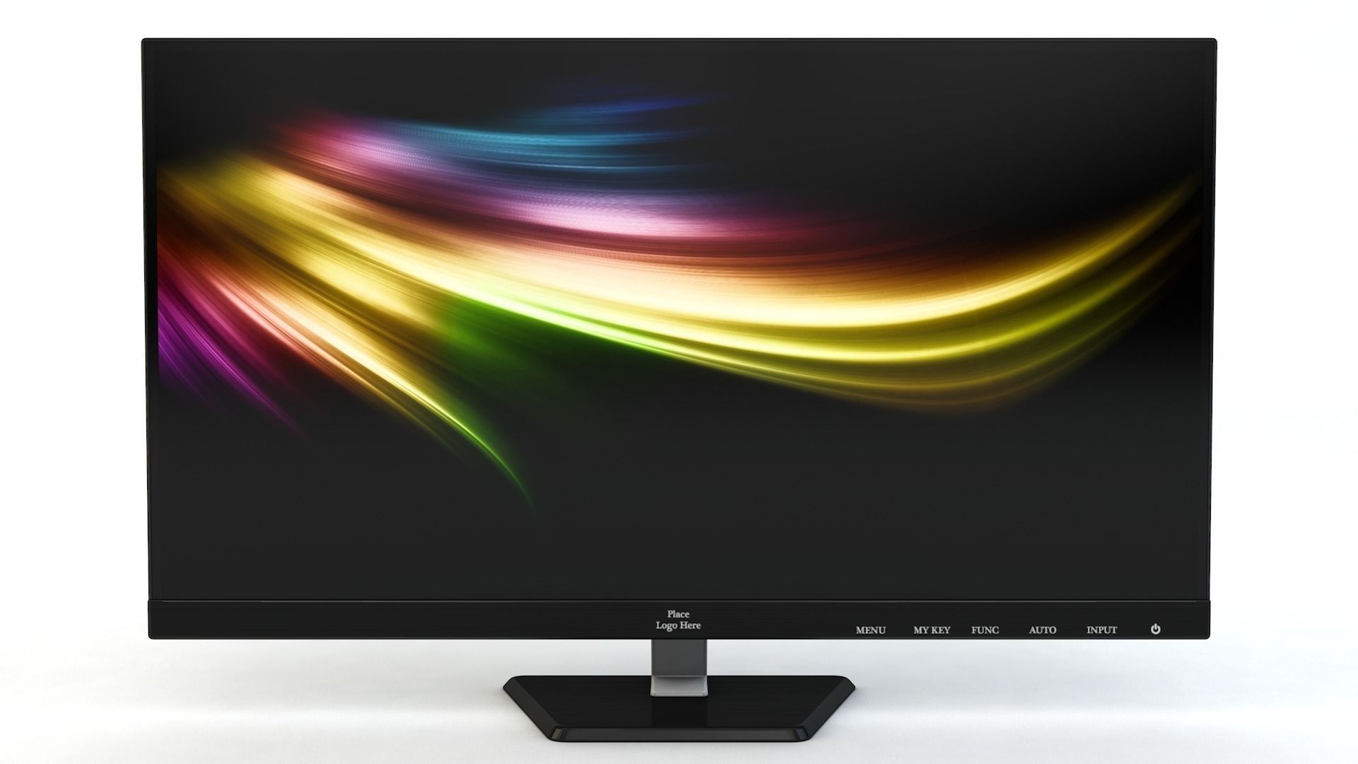 PC Monitor 3D model_2