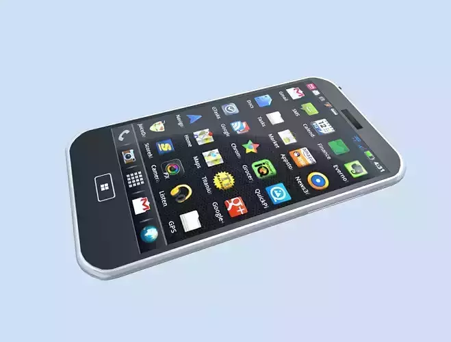 samrtphone smartphone 3D model
