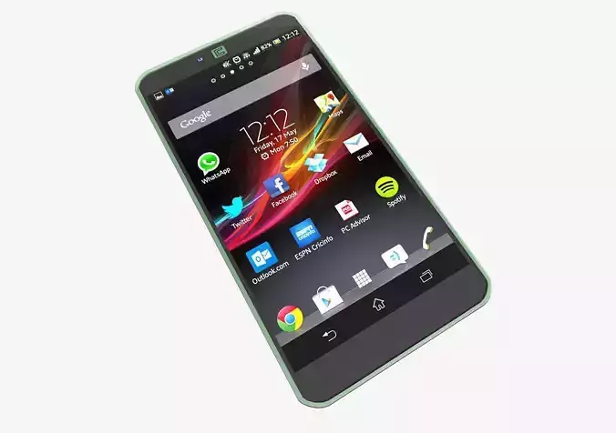 smartphone 2 3D model