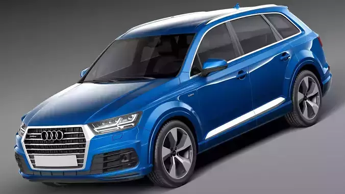 Audi Q7 2016 3D model