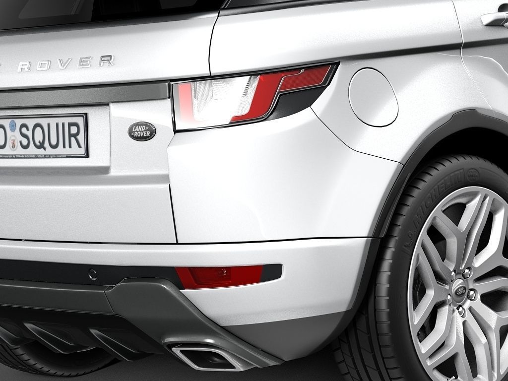 Range Rover Evoque 5-door 2016 3D model_3
