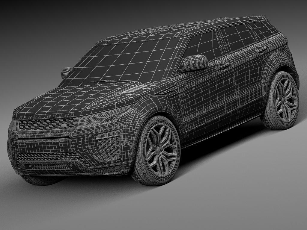 Range Rover Evoque 5-door 2016 3D model_16