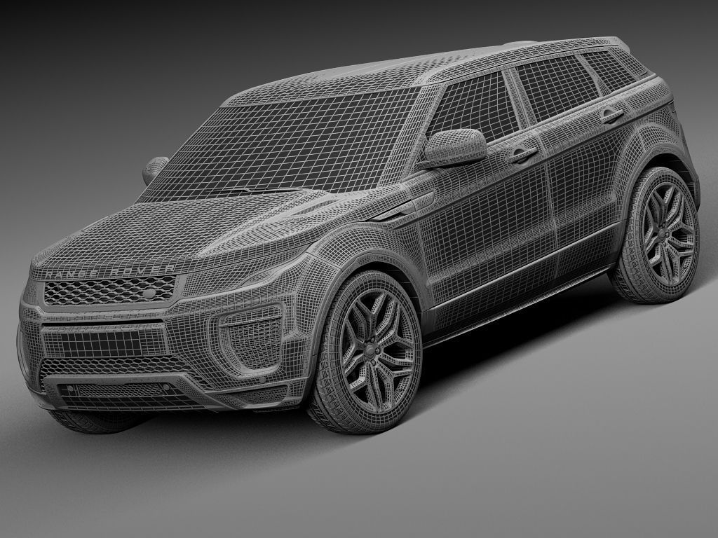 Range Rover Evoque 5-door 2016 3D model_14