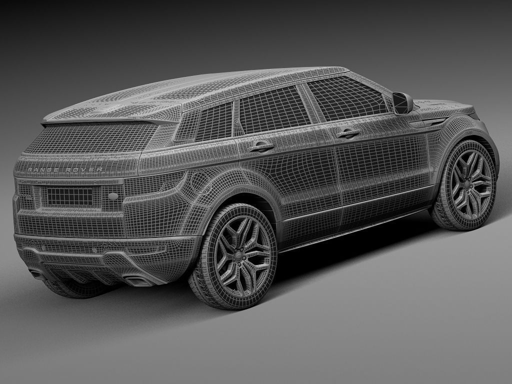 Range Rover Evoque 5-door 2016 3D model_15