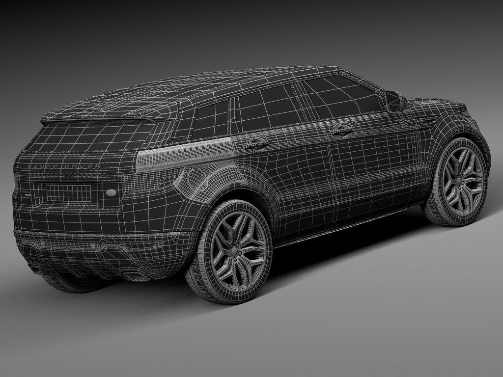 Range Rover Evoque 5-door 2016 3D model_17