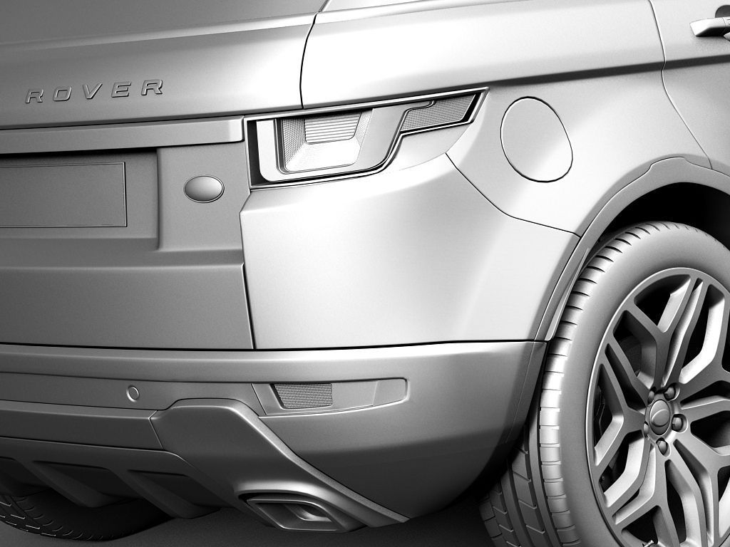 Range Rover Evoque 5-door 2016 3D model_12
