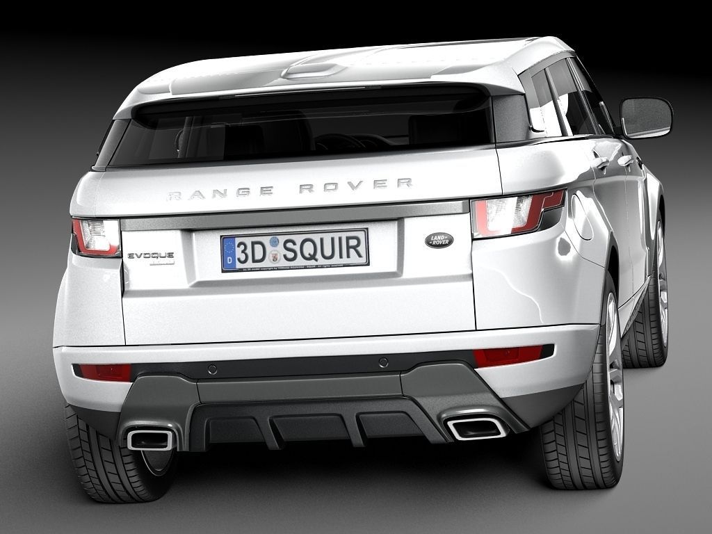 Range Rover Evoque 5-door 2016 3D model_4