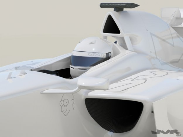 Generic F1 2013 Race Car 3D model_9
