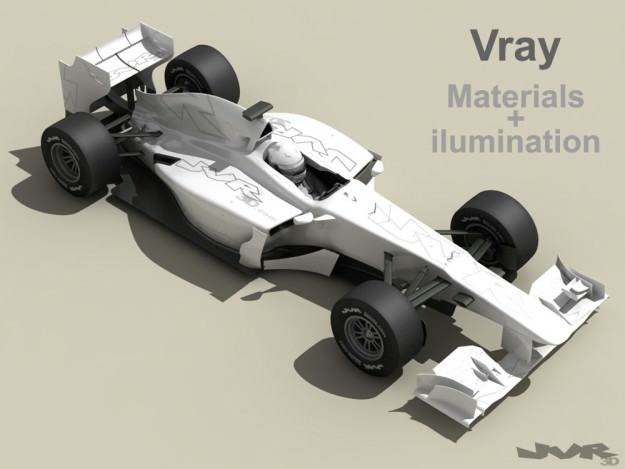 Generic F1 2013 Race Car 3D model_24