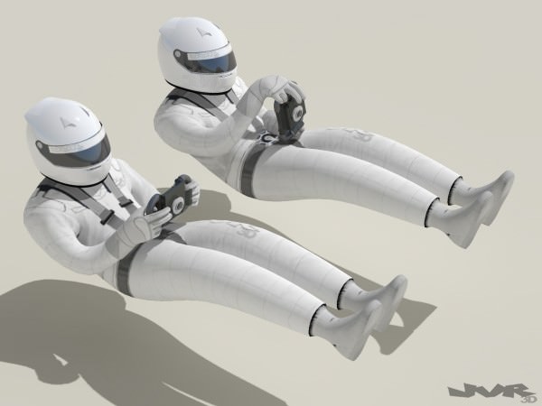 Generic F1 2013 Race Car 3D model_14