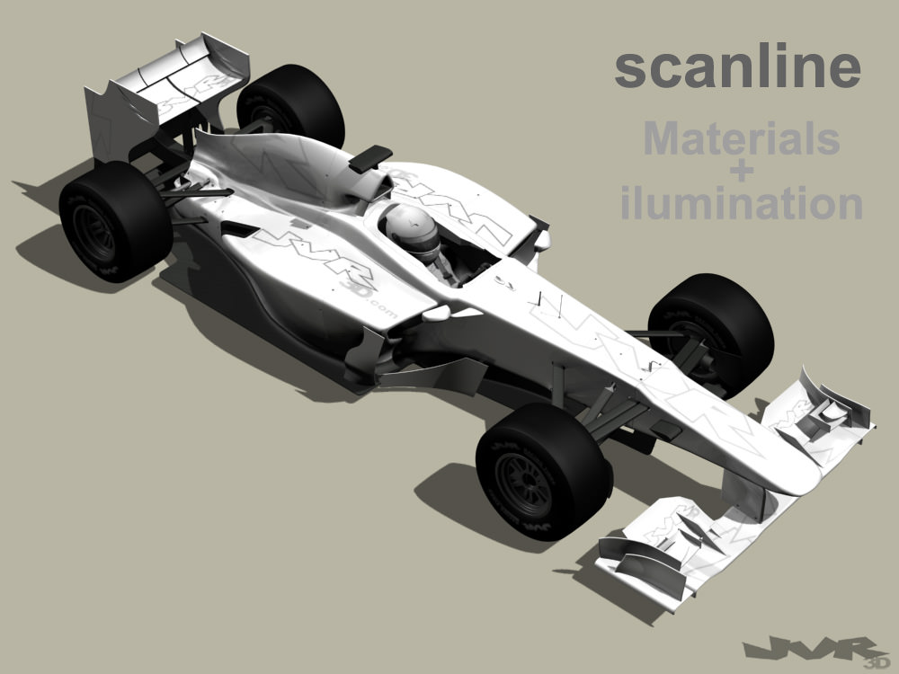 Generic F1 2013 Race Car 3D model_25