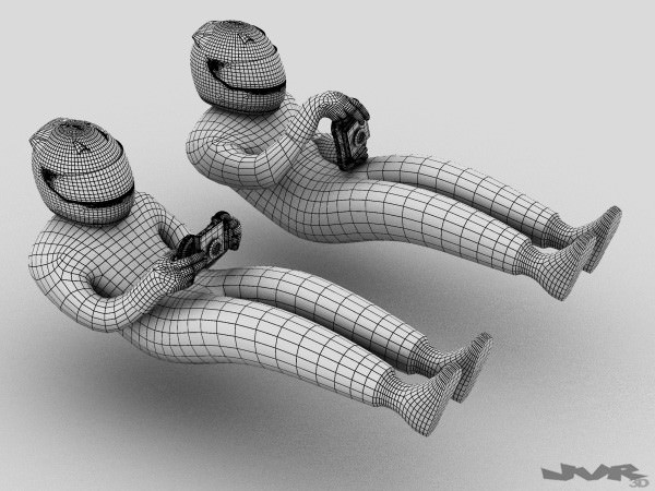 Generic F1 2013 Race Car 3D model_16