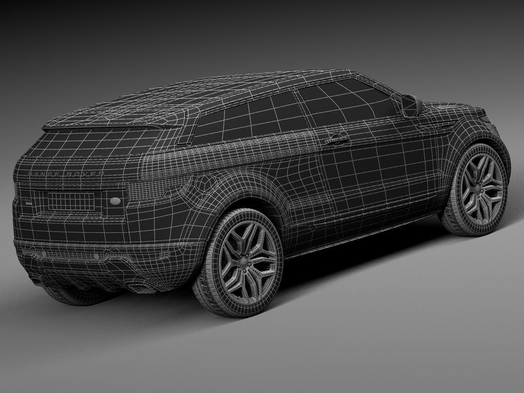 Range Rover Evoque 3-door 2016 3D model_17