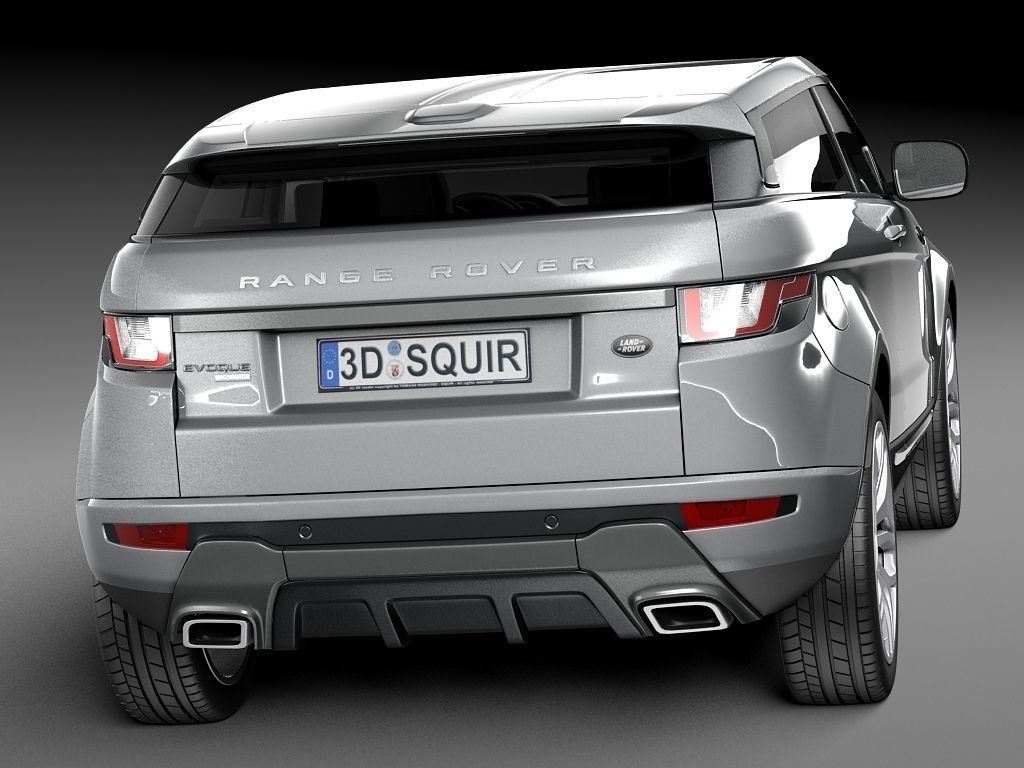 Range Rover Evoque 3-door 2016 3D model_4