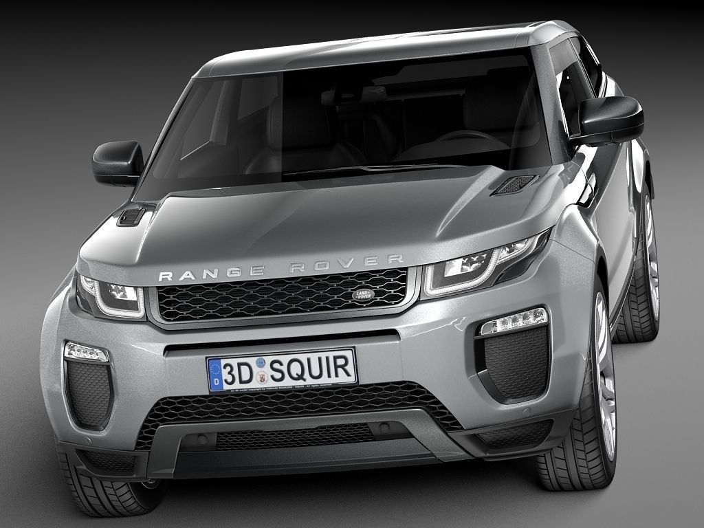 Range Rover Evoque 3-door 2016 3D model_1