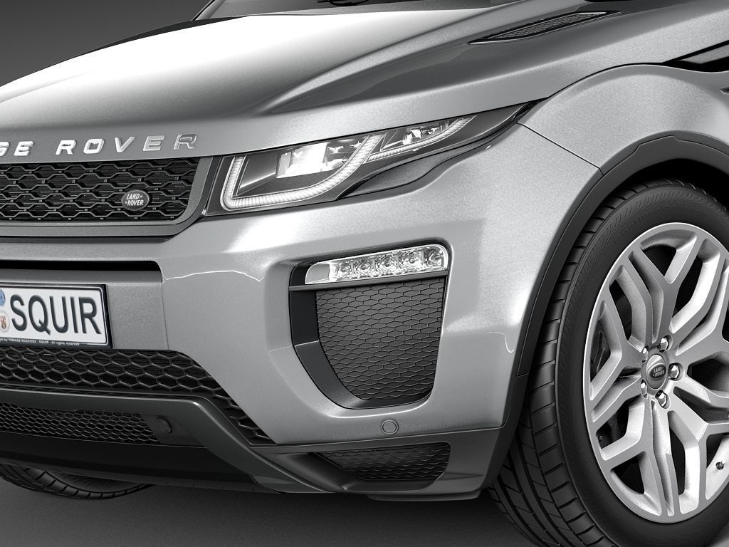 Range Rover Evoque 3-door 2016 3D model_2