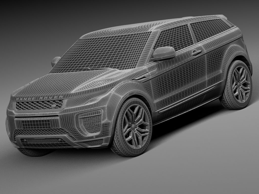 Range Rover Evoque 3-door 2016 3D model_14