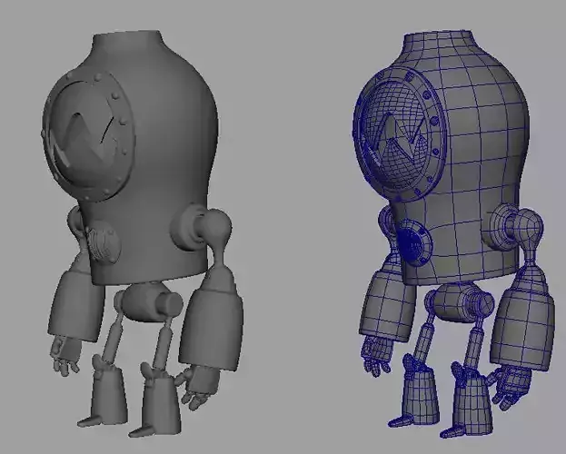 Robot two different robots