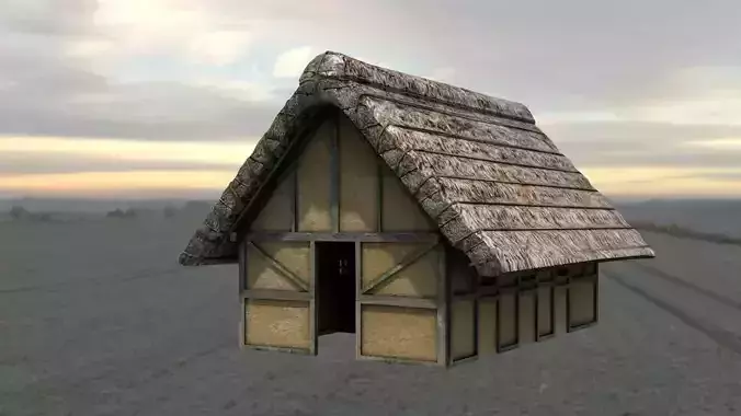 Saxon House 3D model