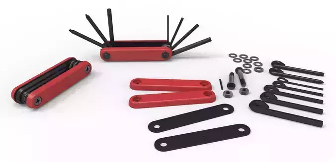Bike hex keyset