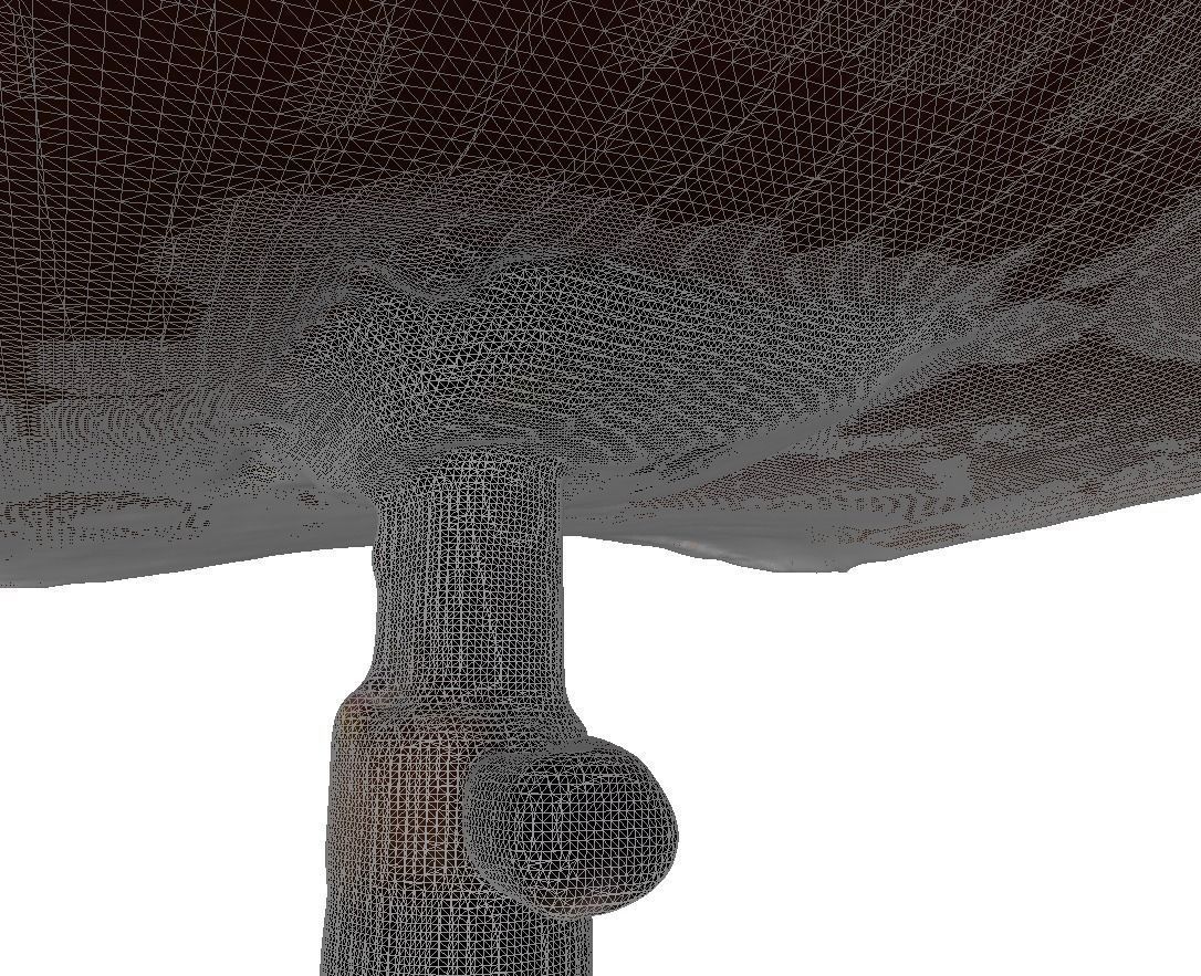 Desktop chair 3D print model_5