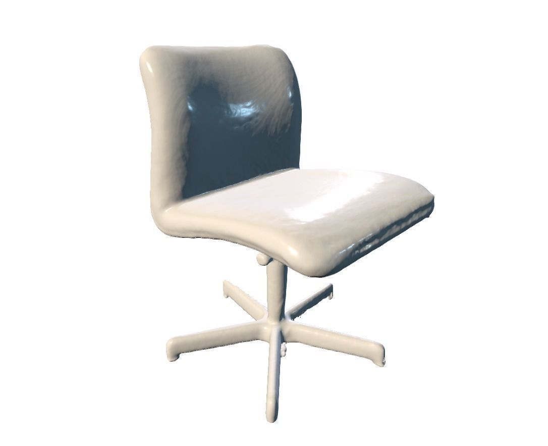 Desktop chair 3D print model_0